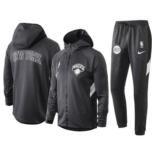 KIT VESTE ZIPPÉE À CAPUCHE + SURVÊTEMENT NBA NEW YORK KNICKS 2021/22