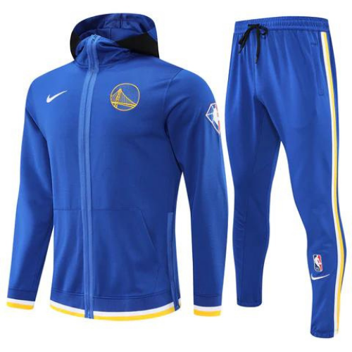 KIT NBA VESTE + SURVÊTEMENT GOLDEN STATE WARRIORS 75TH ANNIVERSAIRE 2022/23