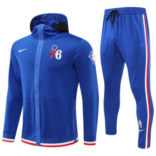 KIT NBA VESTE + SURVÊTEMENT PHILADELPHIA 76ERS 75ÈME ANNIVERSAIRE 2022/23