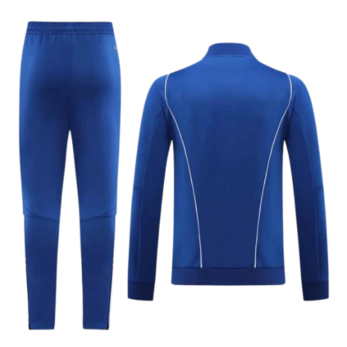 KIT VESTE À ZIP + SURVÊTEMENT 2022/23 ITALIE BLEU