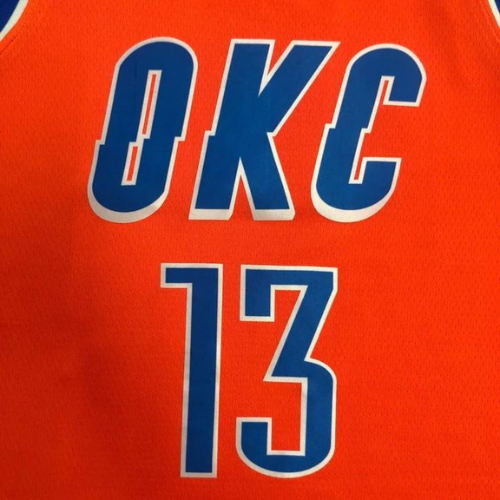 DÉBARDEUR NBA ORANGE OKLAHOMA CITY 2021/22