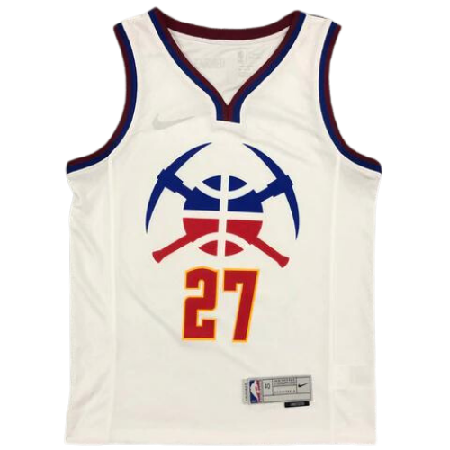 DÉBARDEUR NBA BLANC DENVER NUGGETS 2021/22