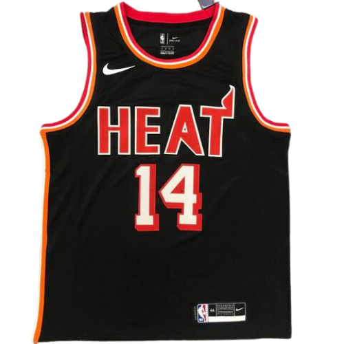 DÉBARDEUR NBA NOIR-ROUGE MIAMI HEAT 2021/22