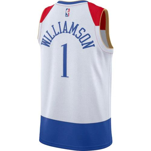 DÉBARDEUR NBA NEW ORLEANS PELICANS CITY ÉDITION BLANC 2020/21