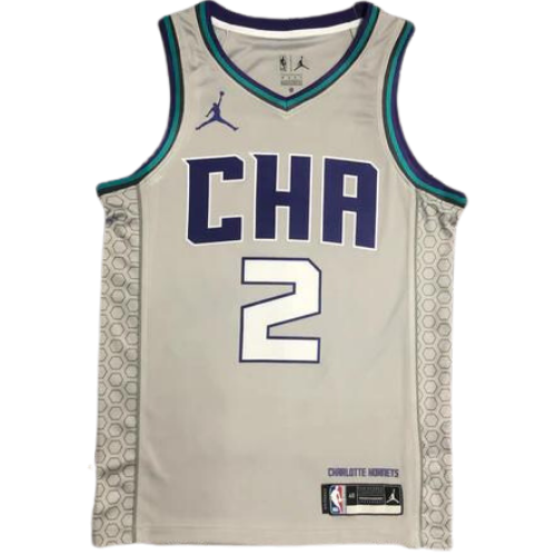 DÉBARDEUR NBA RÉTRO GRIS CHARLOTTE HORNETS 2019/20