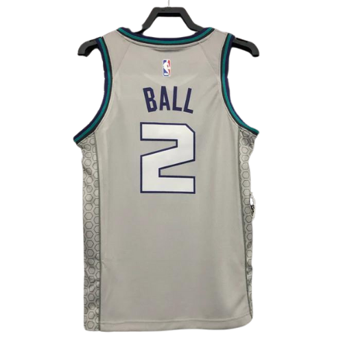 DÉBARDEUR NBA RÉTRO GRIS CHARLOTTE HORNETS 2019/20