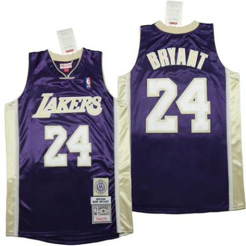 DÉBARDEUR NBA RÉTRO VIOLET K.BRYANT N.24 LOS ANGELES LAKERS MAMBA HALL OF FAME