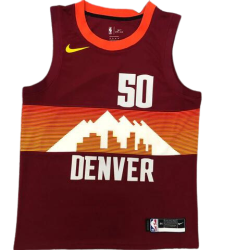 DÉBARDEUR NBA ROUGE DENVER NUGGETS 2021/22