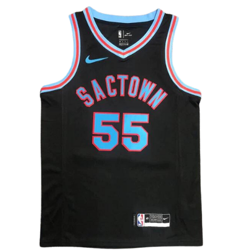 DÉBARDEUR NBA SACRAMENTO KINGS CITY ÉDITION NOIR 2021/22
