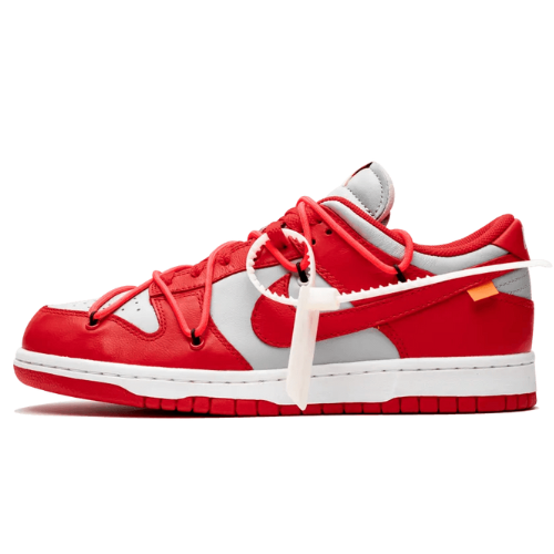 NIKE X OFF-WHITE DUNK LOW UNIVERSITY RED