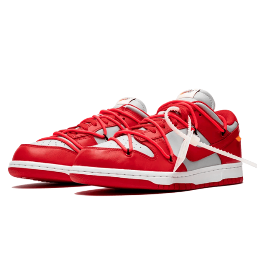 NIKE X OFF-WHITE DUNK LOW UNIVERSITY RED