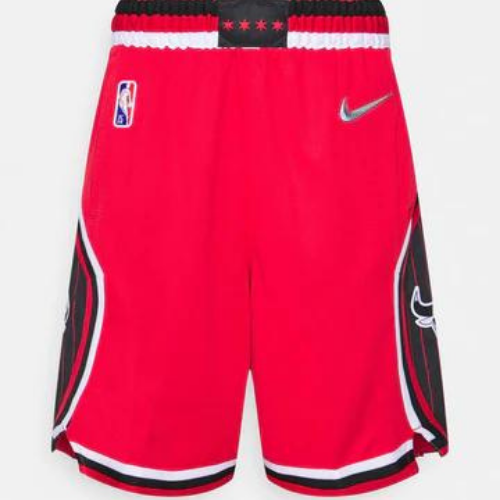 SHORT NBA CHICAGO BULLS NOIR ET ROUGE 2021/22
