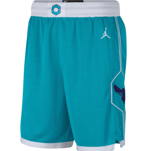 SHORT NBA HORNETS VERT EAU 2020/21