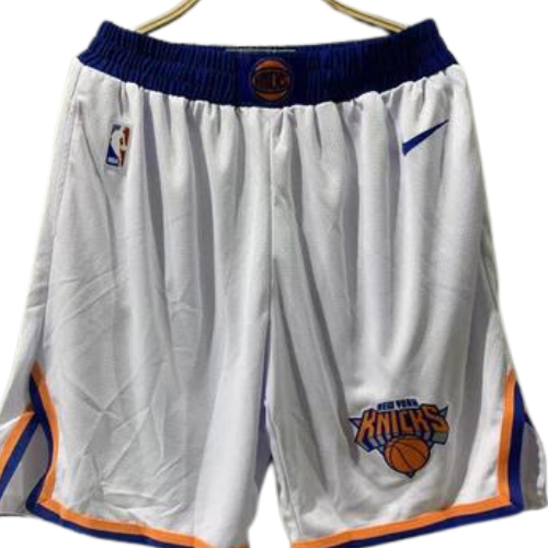SHORT NBA NEW YORK KNICKS BLANC 2021/22