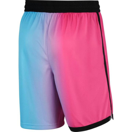 SHORT NBA ROSE-BLEU CIEL MIAMI HEAT 2021/22