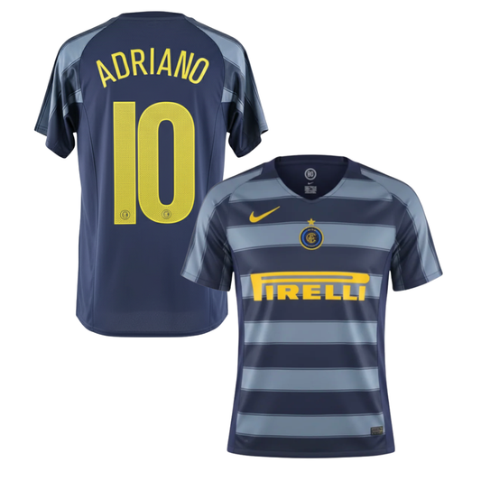 MAILLOT INTER RÉTRO EXTÉRIEUR 2004/2005 + ADRIANO 10