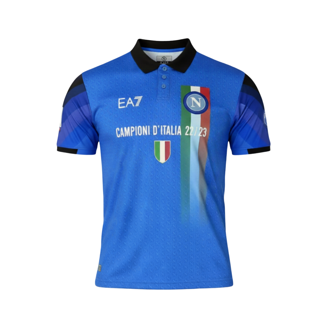 MAILLOT NAPOLI SCUDETTO BLEU 22/23