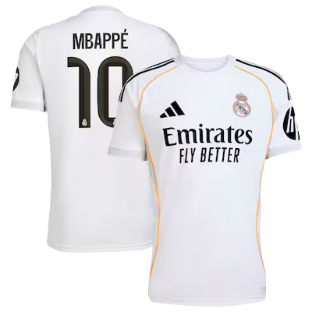 MAILLOT REAL MADRID DOMICILE MBAPPÉ 2025/26