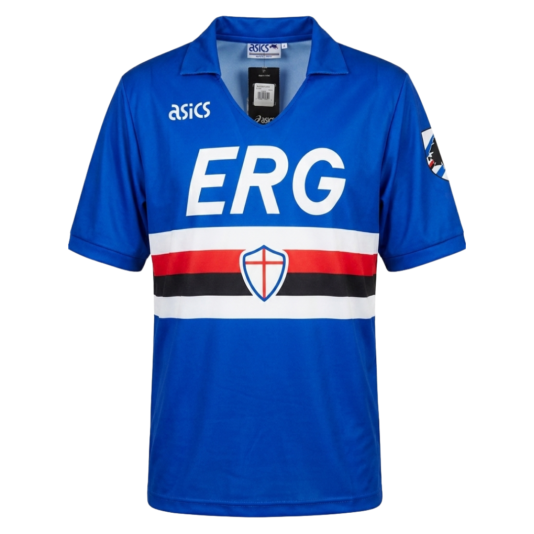 MAILLOT RÉTRO SAMPDORIA DOMICILE 1991/92