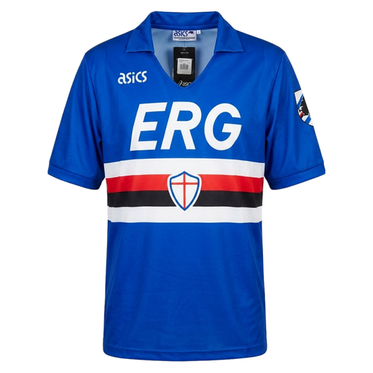 MAILLOT RÉTRO SAMPDORIA DOMICILE 1991/92