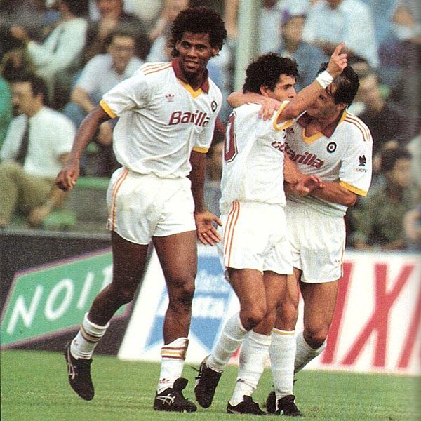 ROMA 1991/1992 EXTÉRIEUR [ GIANNINI ] + NUMÉRO PERSONNALISÉ