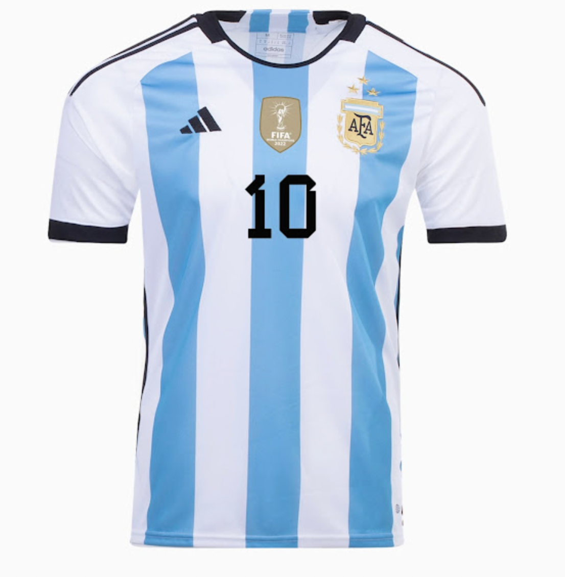 MAILLOT ARGENTINE DOMICILE 2022/23 ÉDITION SPÉCIALE VAINQUEUR COUPE DU MONDE QATAR.
