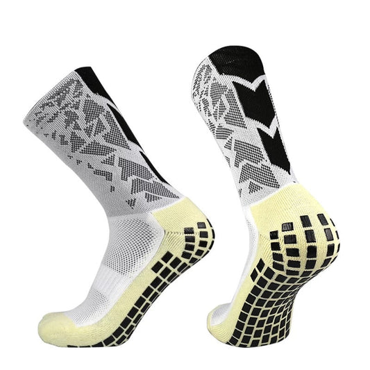 SOCKS GRIP® PROFESSIONNELLES WHITE/ BLACK