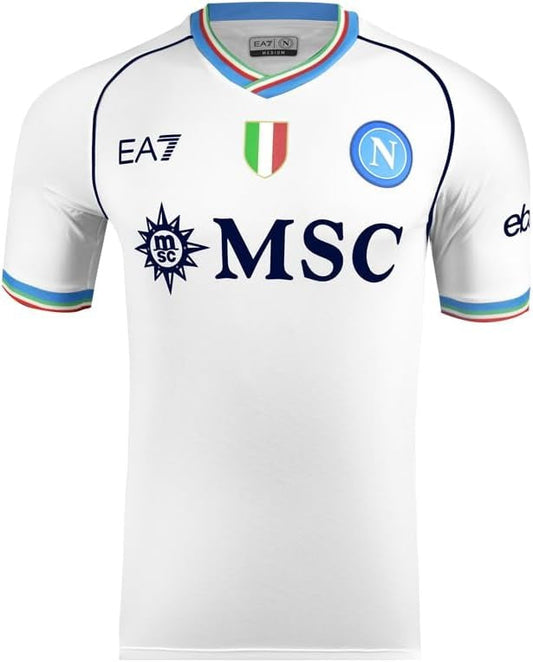 MAILLOT NAPOLI MATCH EURO EXTÉRIEUR BLANC 2023/2024