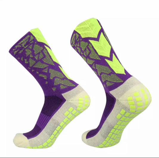 SOCKS GRIP® PROFESSIONNELLES PURPLE / BLACK