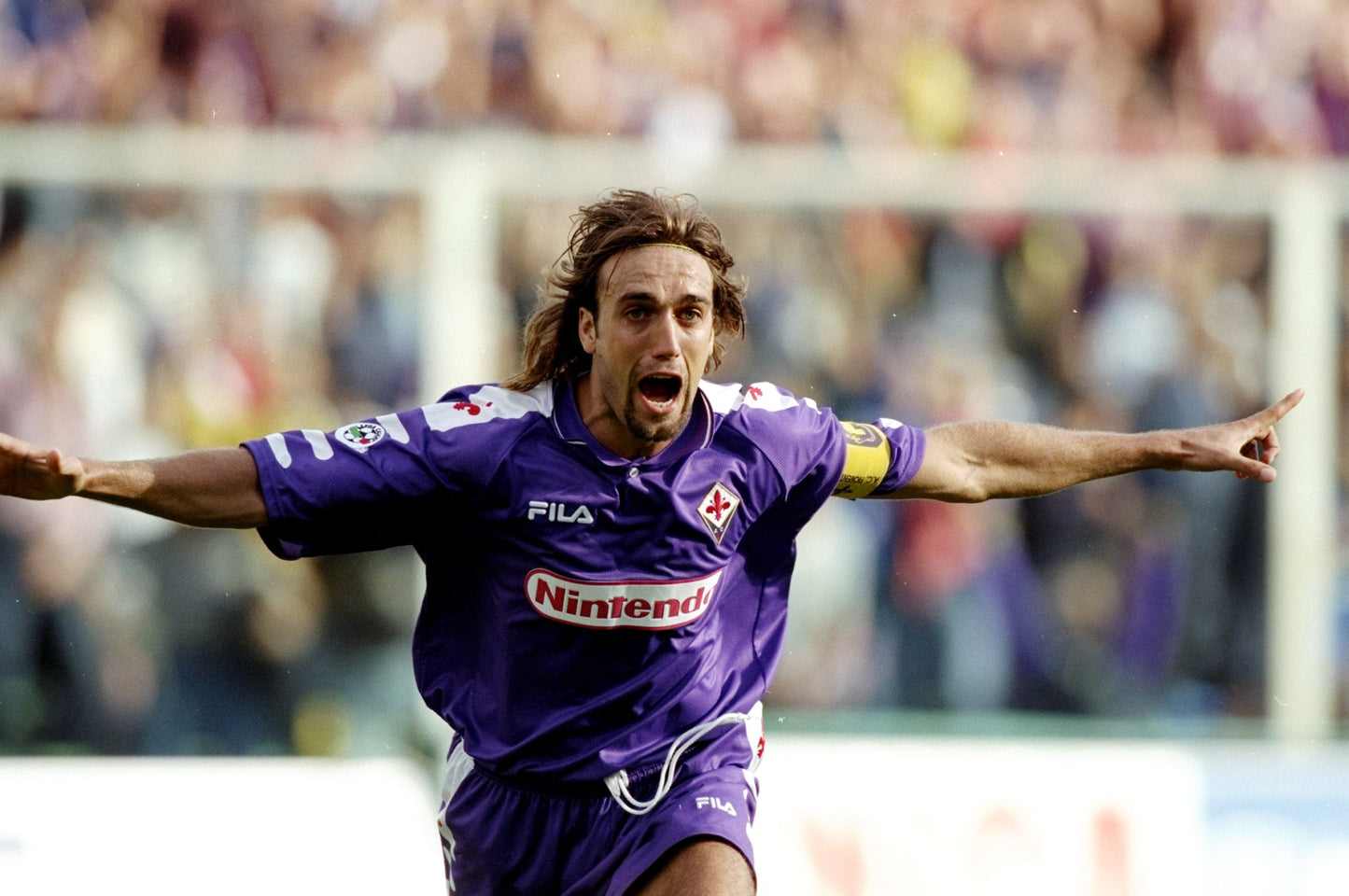 MAILLOT RÉTRO FIORENTINA DOMICILE 1998-1999 + BATISTUTA 9
