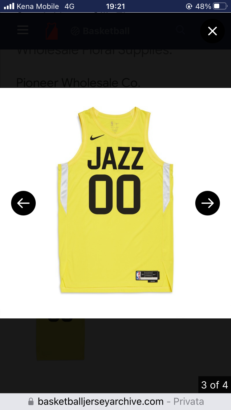 DÉBARDEUR NBA UTAH JAZZ ICON ÉDITION 2022/23
