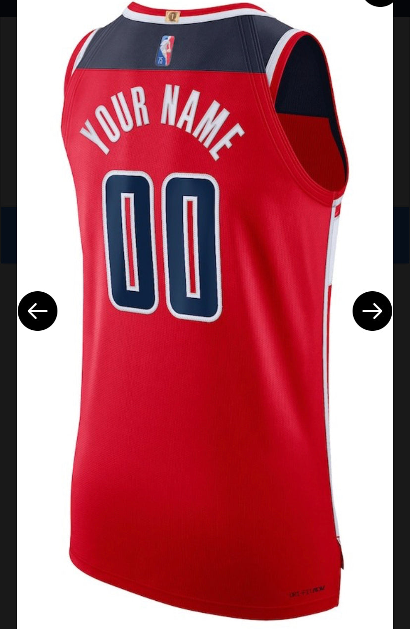 DÉBARDEUR NBA WASHINGTON WIZARDS ICON ÉDITION 2022/23
