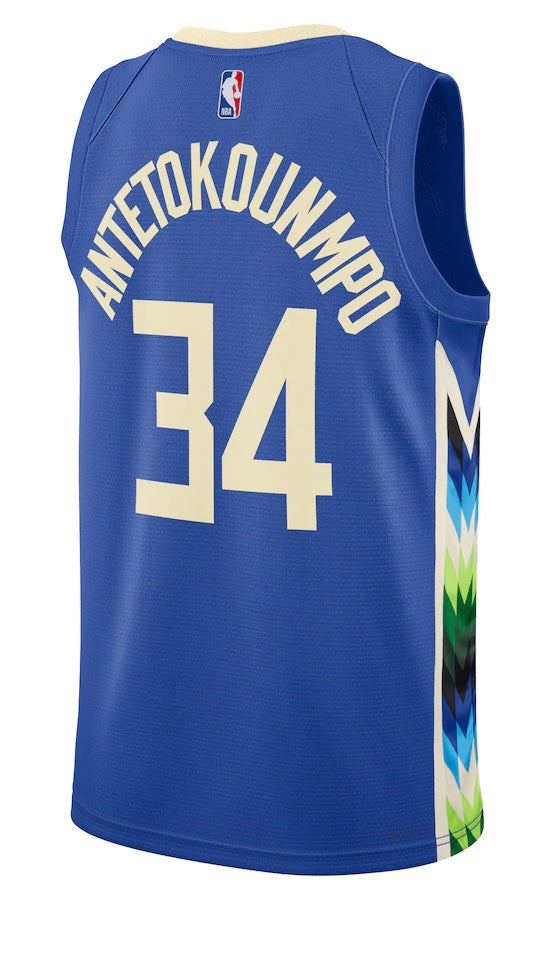 DÉBARDEUR NBA MILWAUKEE BUCKS CITY ÉDITION 2022-23