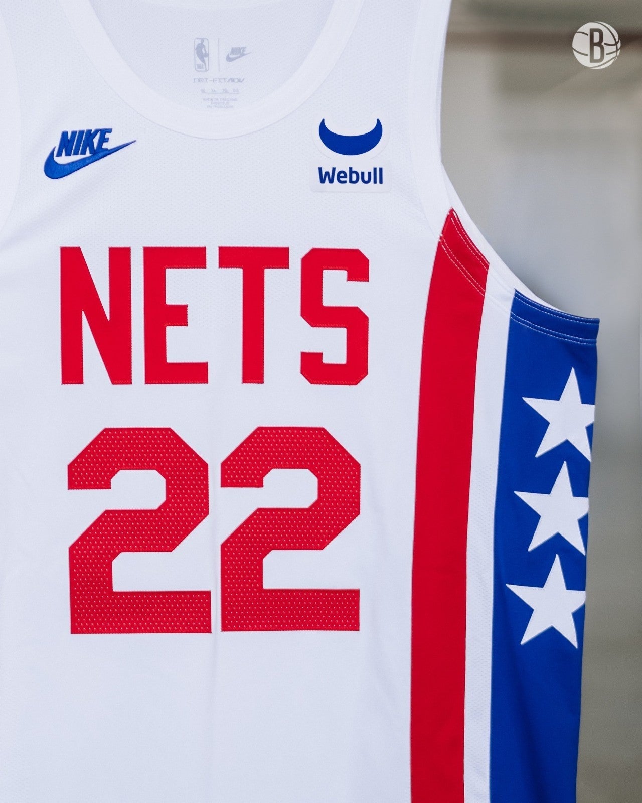 DÉBARDEUR NBA BROOKLYN NETS CLASSIC ÉDITION 2022/23