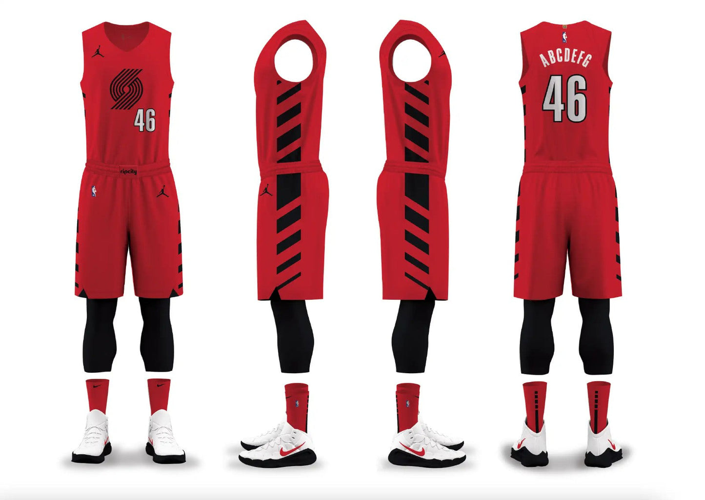 DÉBARDEUR NBA PORTLAND TRAIL BLAZERS STATEMENT ÉDITION 2022/23