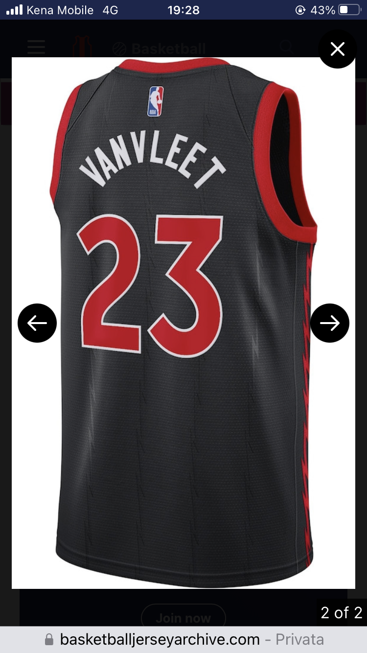 DÉBARDEUR NBA TORONTO RAPTORS STATEMENT ÉDITION 2022/23