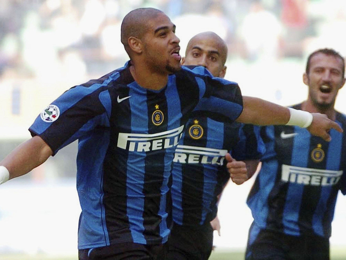 MAILLOT INTER RÉTRO DOMICILE 2004/2005 + ADRIANO 10