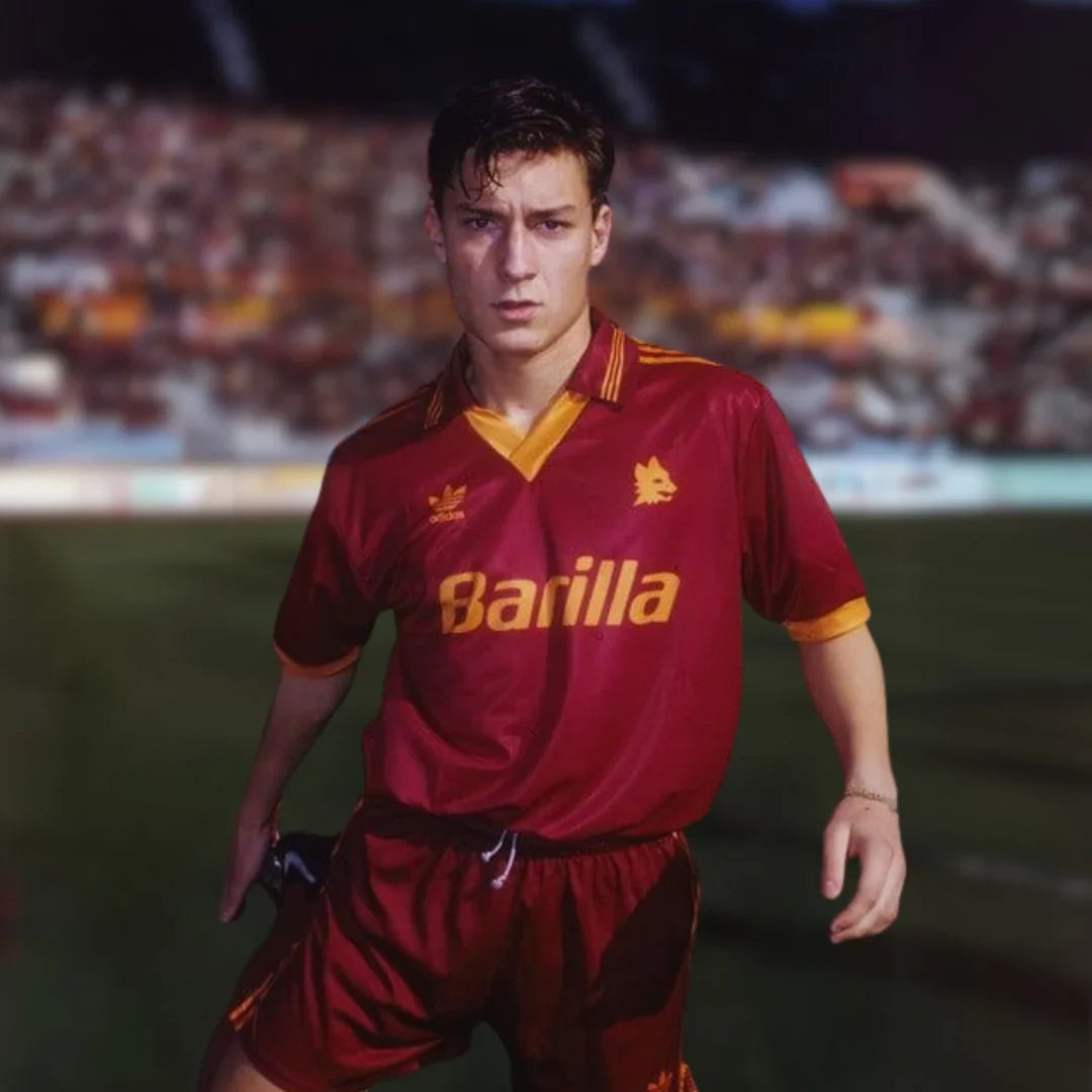 ROMA 1992/1993 RÉTRO [ ESORDIO TOTTI ] + NUMÉRO PERSONNALISÉ